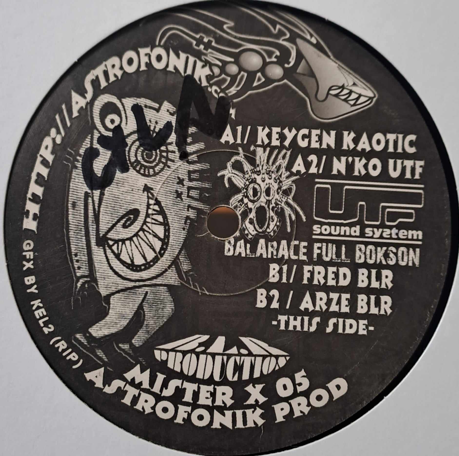 Mister X 05 - vinyle freetekno